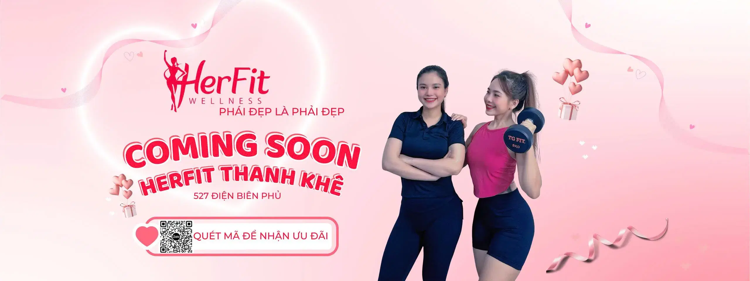 HerFit Slide 1 - Hệ thống Gym Nữ Đà Nẵng