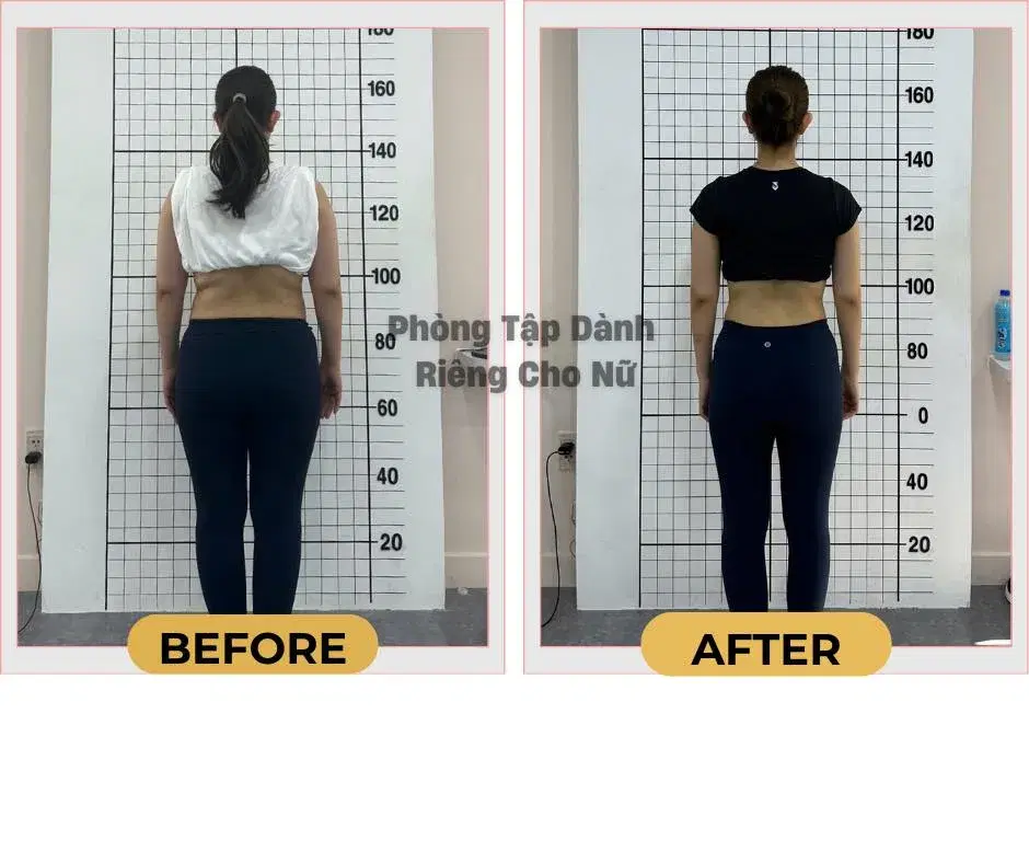 Kết quả giảm cân HerFit Đà Nẵng - Sau